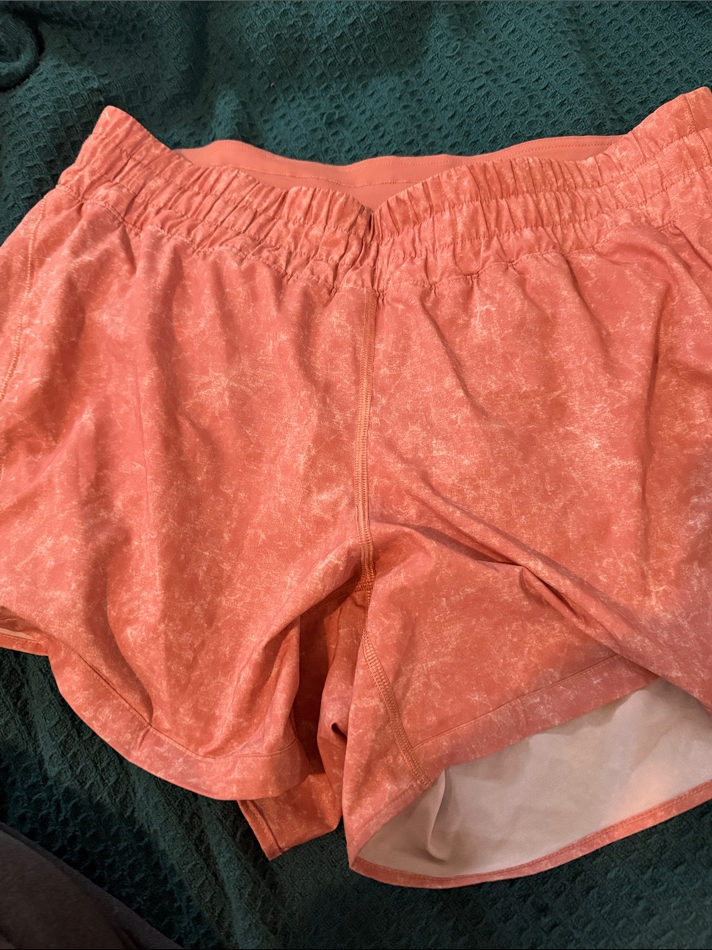 lululemon athletica Coral Athletic Running Shorts